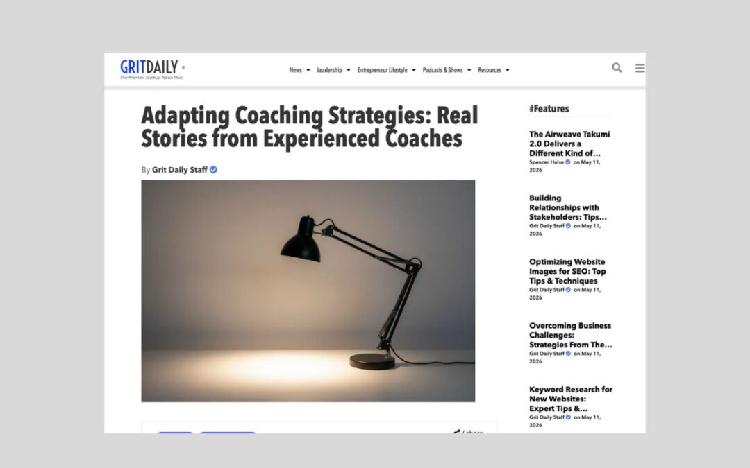 Adapting Coaching Strategies: Real Stories from Experienced Coaches