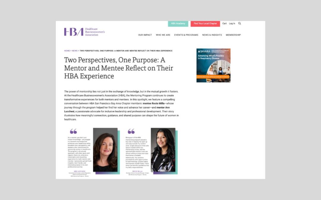 HBA Mentoring Program: Defining Your Values & Personal Brand