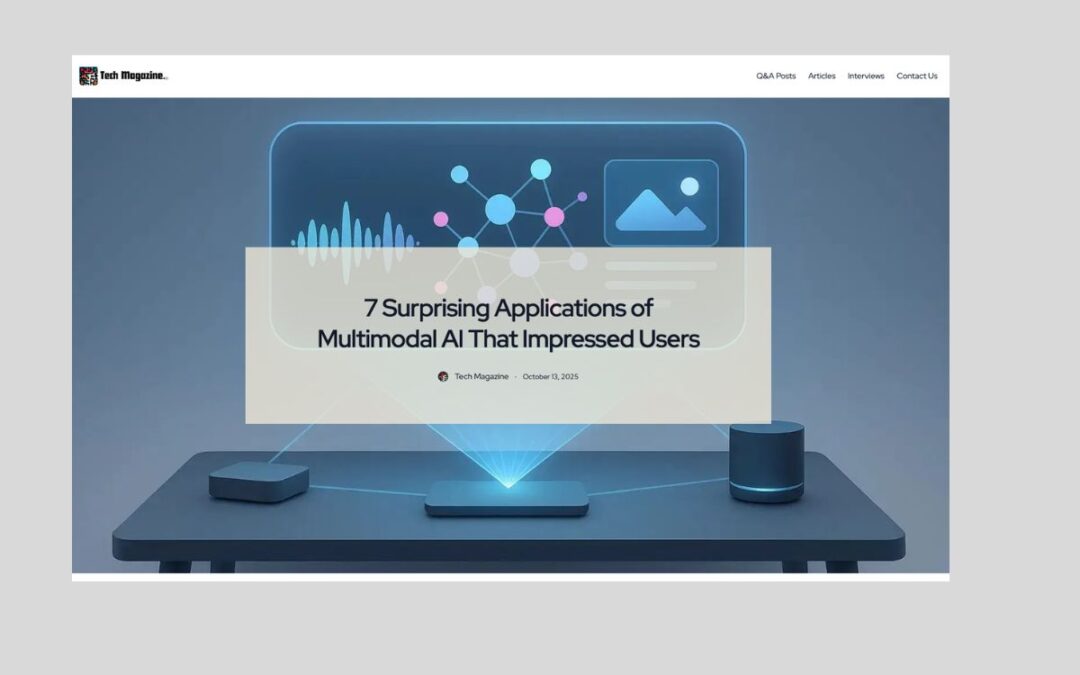 Surprising Applications of Multimodal AI That Impressed Users